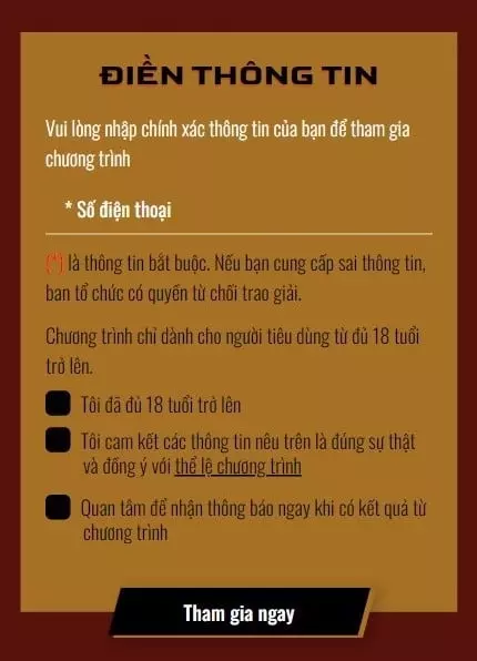 Hướng dẫn tham gia