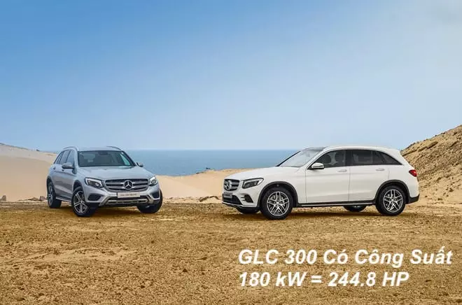 Công suất oto GLC 300 | 180 kW = 244.8 HP