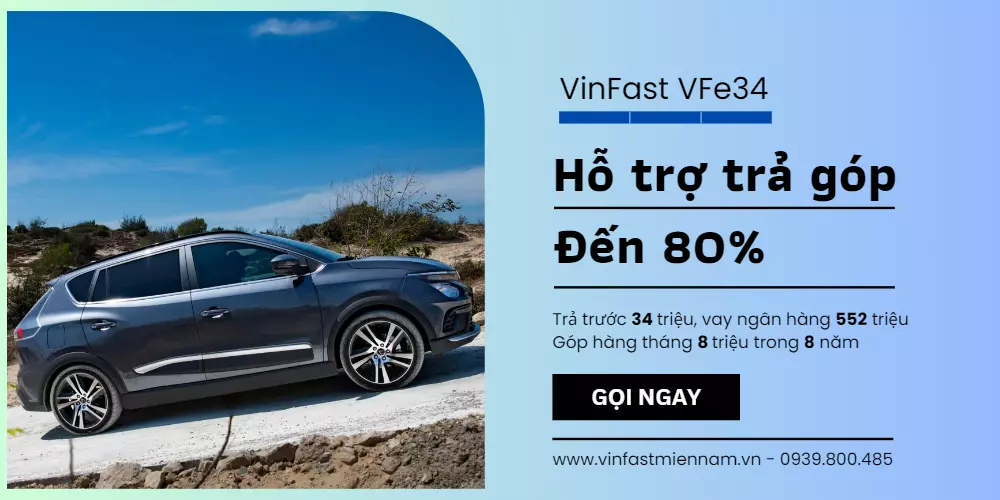 giá xe vinfast vfe34 mới nhất