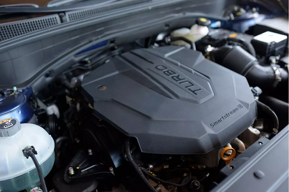 Nội thất Hyundai Santa Fe 2021 hình thành dựa trên triết lý thiết kế HMI