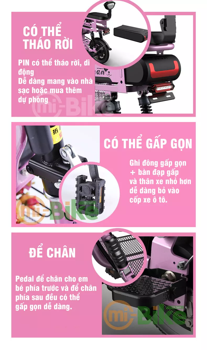 Xe đạp điện gấp gọn Adiman X1