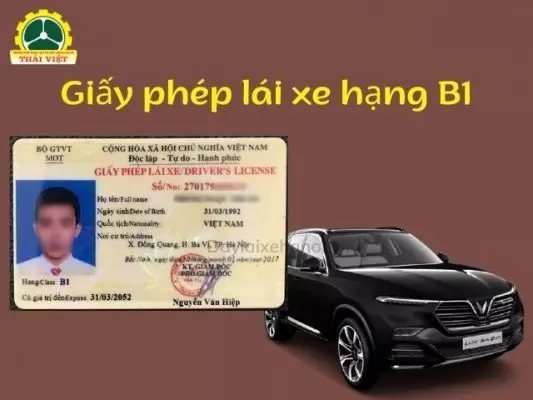 Giấy phép lái xe hạng B1