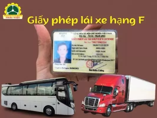 Giấy phép lái xe hạng F