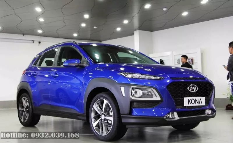 Hyundai Kona 2022 bản đặc biệt màu xanh dương