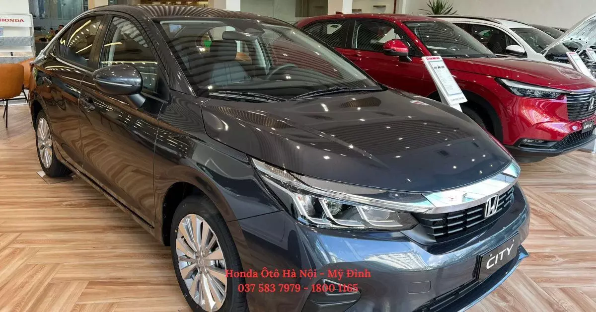 Ngoại thất xe Honda City bản L thể thao và mạnh mẽ