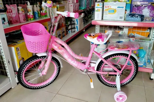 Xe đạp trẻ em ELSA hồng