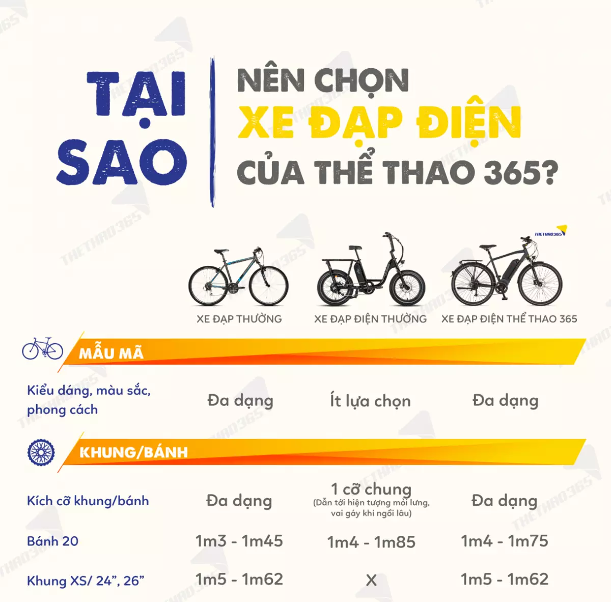 Xe đạp điện Thể thao 365