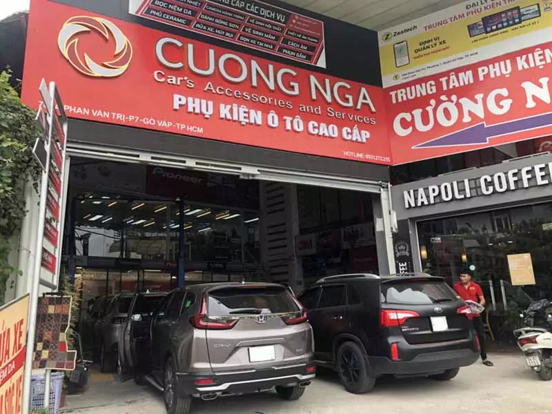 Cường Nga ô tô rất nổi tiếng ở khu vực Gò Vấp và các quận lân cận