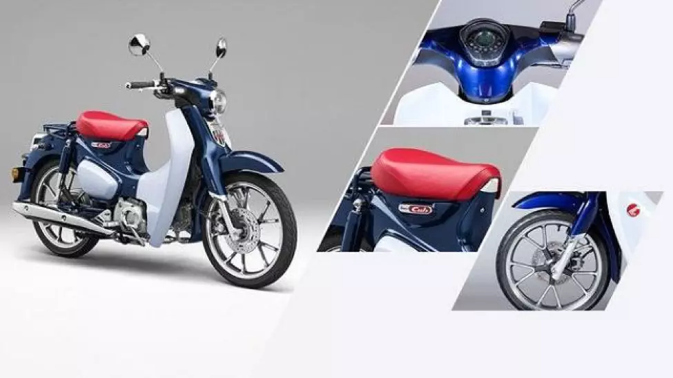 Xe SUPER CUB C125 có thiết kế đồng hồ hình tròn, thể hiện sự tinh tế và cổ điển