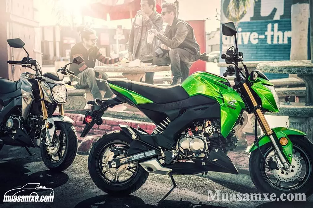 Kawasaki Z125 2017 giá bao nhiêu? Đánh giá xe Kawasaki Z125 Pro 2017