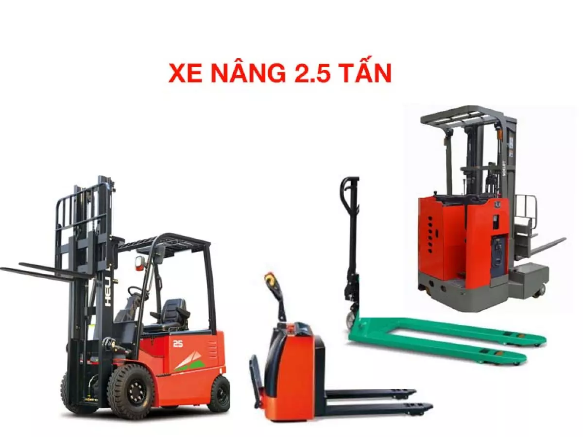 Xe nâng 2.5 tấn