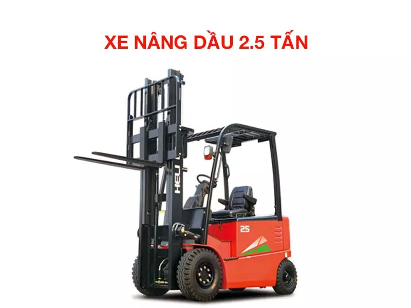 Xe nâng dầu 2.5 tấn