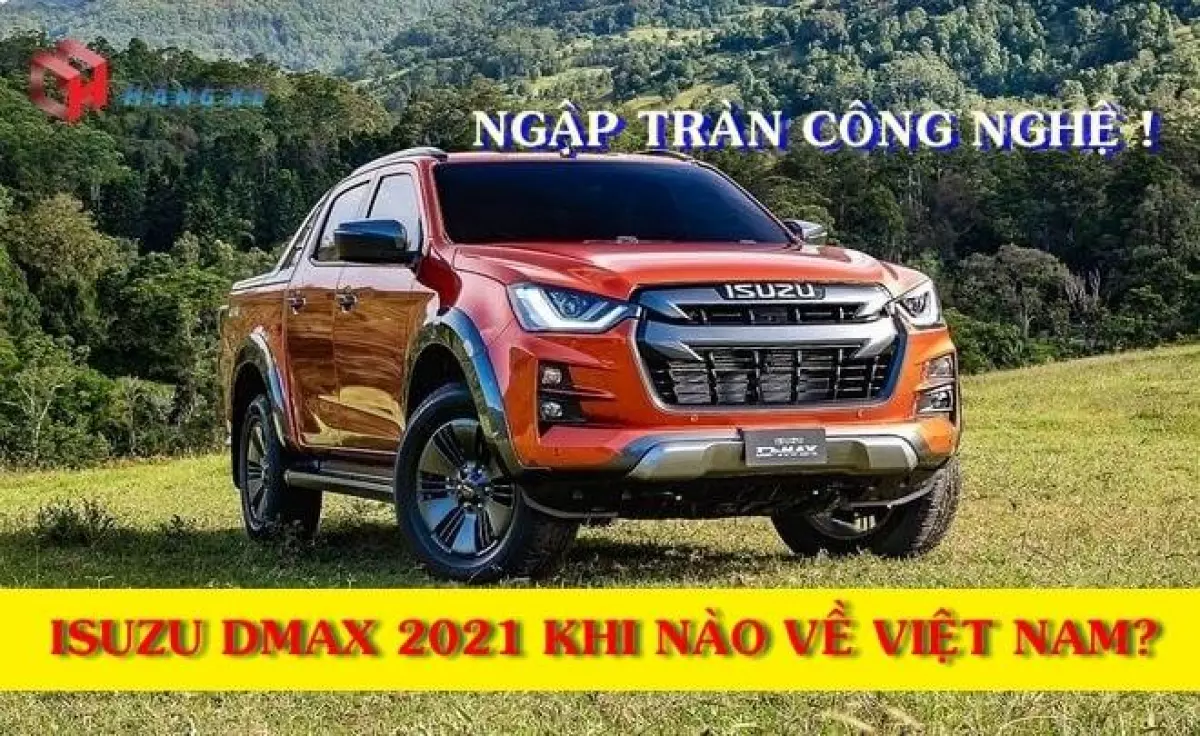 Ngoại thất xe bán tải Isuzu Dmax 2022 mới