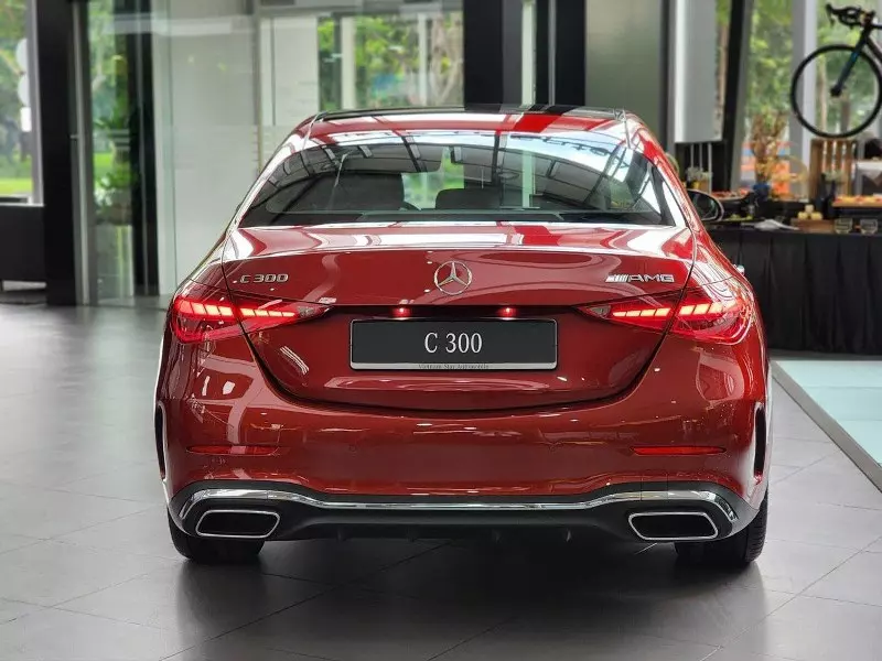 Đuôi xe Mercedes-Benz C Class 2023