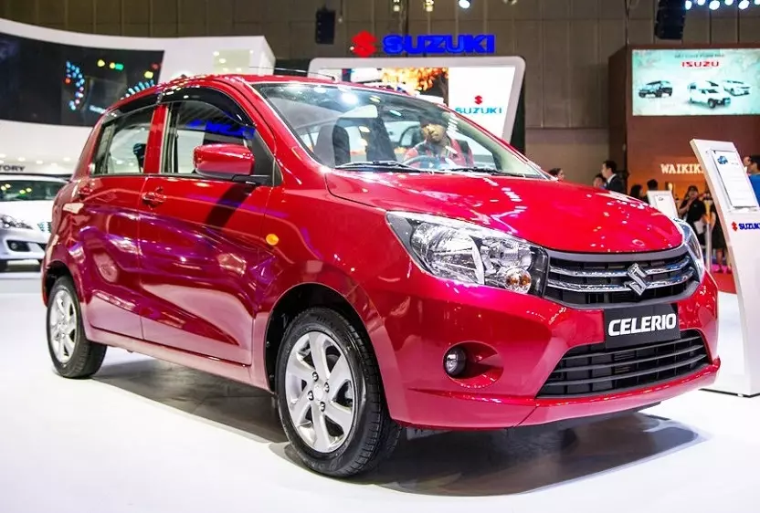 Top 5 xe ô tô giá rẻ nhất Việt Nam hiện nay - Suzuki Celerio.