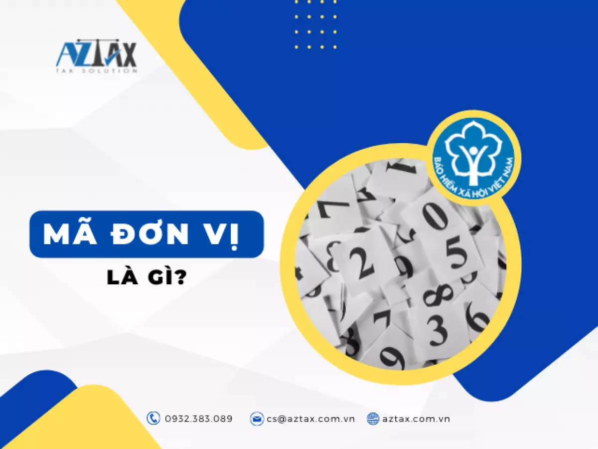 Mã đơn vị là gì?