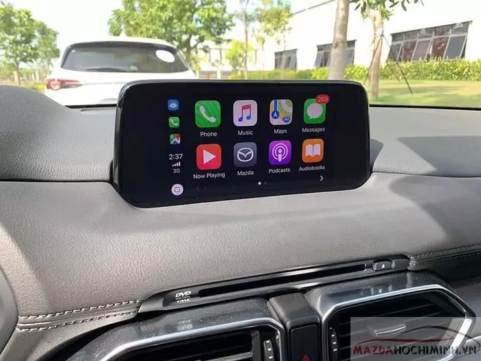 Apple Carplay tính năng mới trên xe Mazda tăng tiện ích giải trí tích hợp bản đồ Google Map