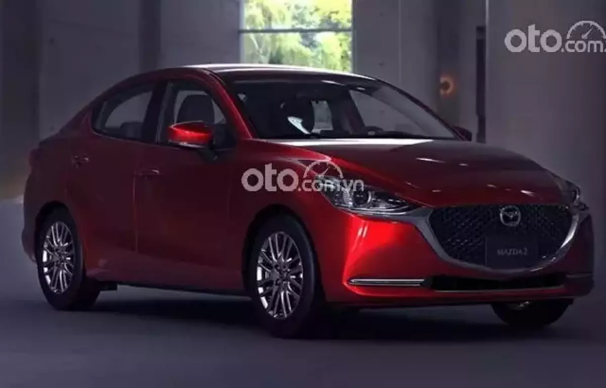 Ngoại hình Mazda 2 cũ đời 2019.