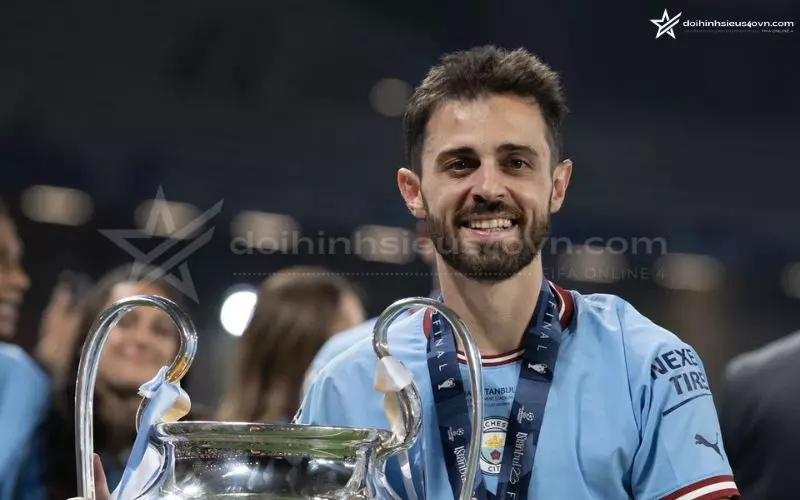 Bernardo Silva được đánh giá cao ở vị trí CAM