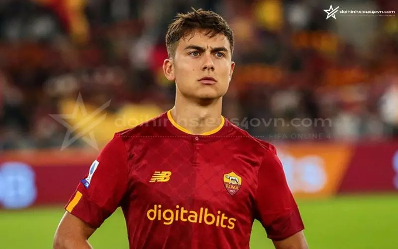 Paulo Dybala là nhân tố dẫn dắt hàng công của AS Roma ở vị trí CAM