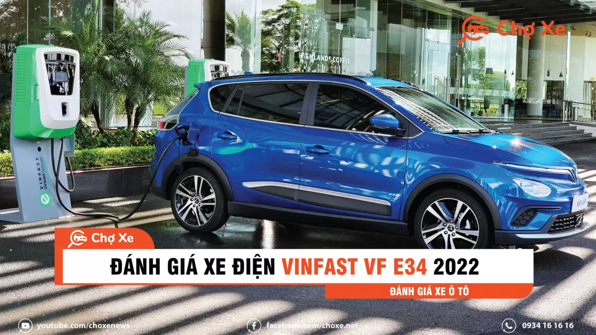 Đánh giá xe điện Vinfast VF e34 2022