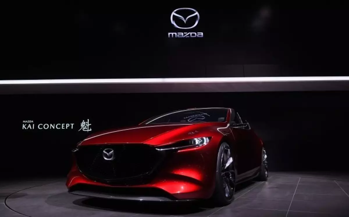 Chiếc Mazda Kai Concept lần đầu tiên được giới thiệu tại triển lãm Tokyo Motor Show 2017.