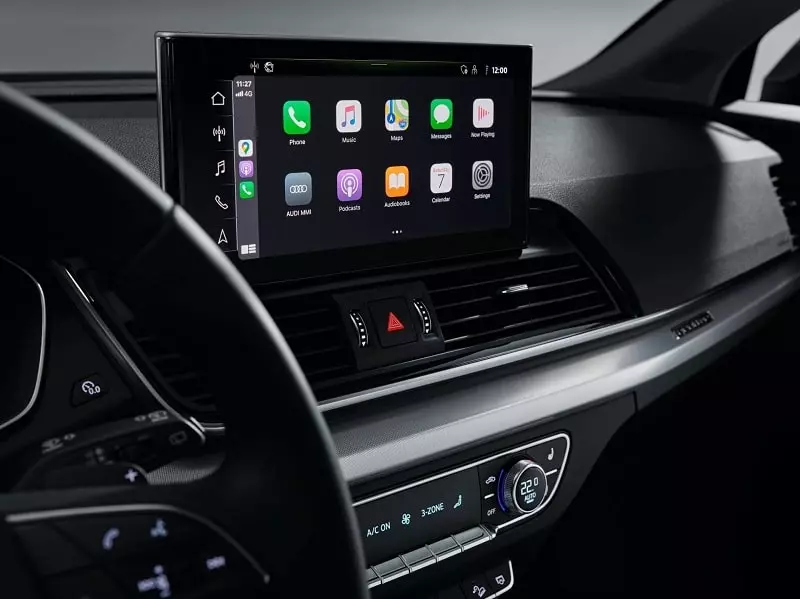 Hệ thống màn hình cảm ứng mới MMI 10,1 inch được trang bị trên xe