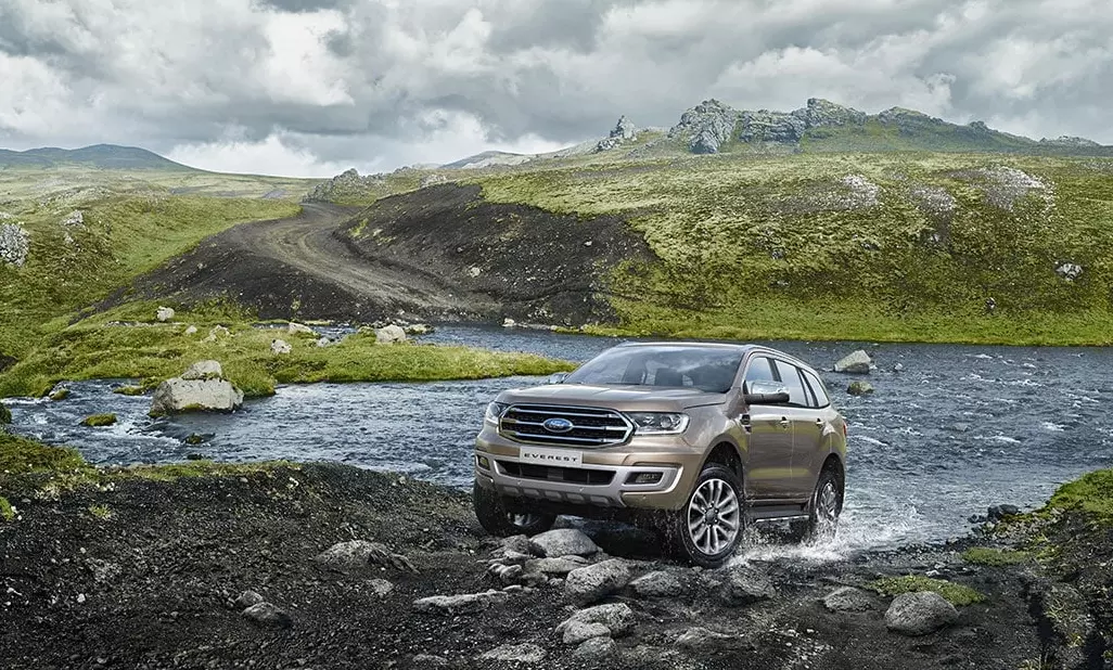 Ngoại thất của Ford Everest 2019.