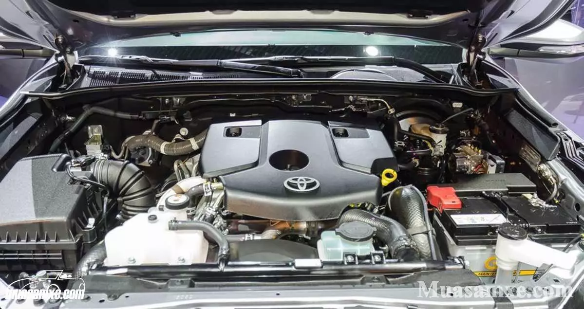 Hình ảnh cận cảnh và thông số kỹ thuật xe Toyota Fortuner 2017