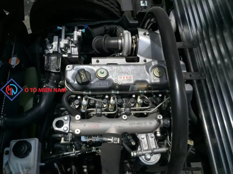Động cơ và vận hành xe ben Hyundai HD65