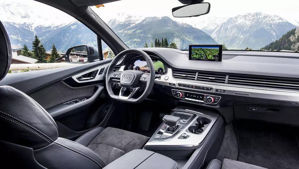 Đánh giá xe Audi Q7 2016: Nội thất