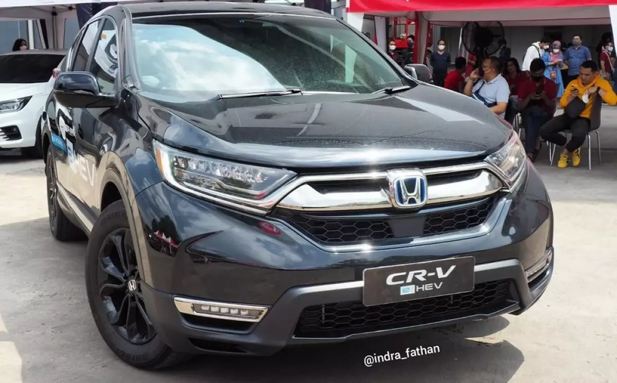 Honda CR-V e:HEV 2022 chính thức lộ diện, dự kiến ra mắt vào năm sau