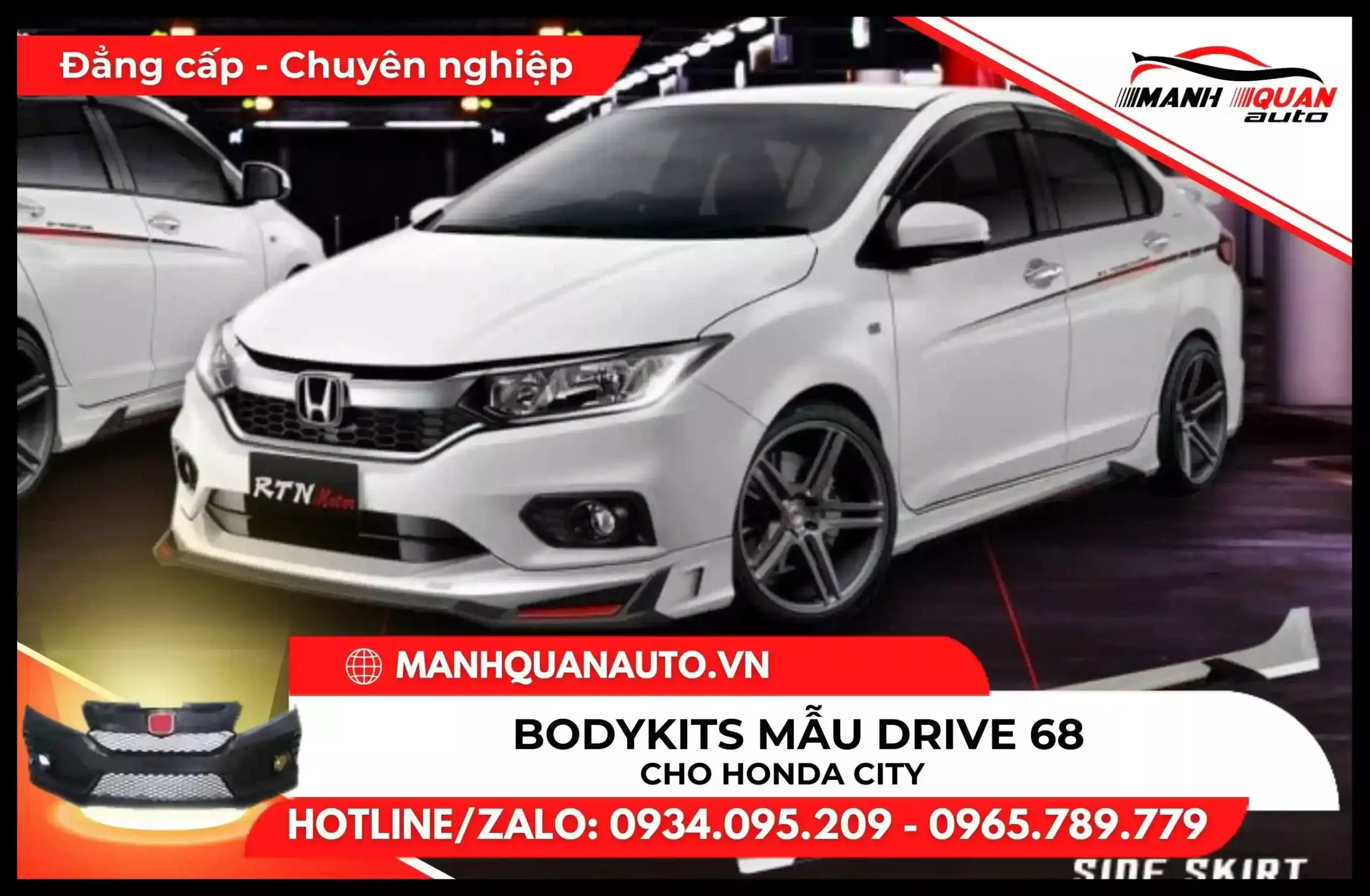 Bodykit cho Honda City