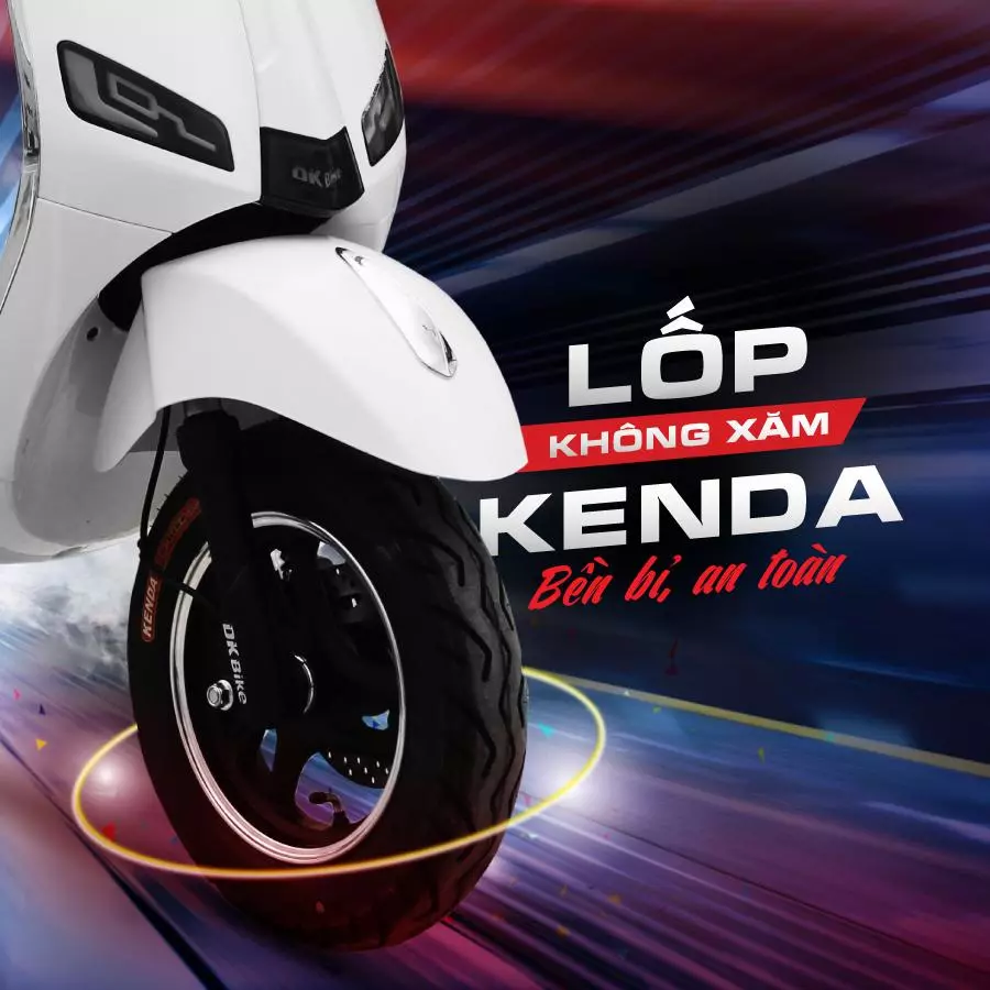 Lốp Roma SX 50cc đặc KENDA