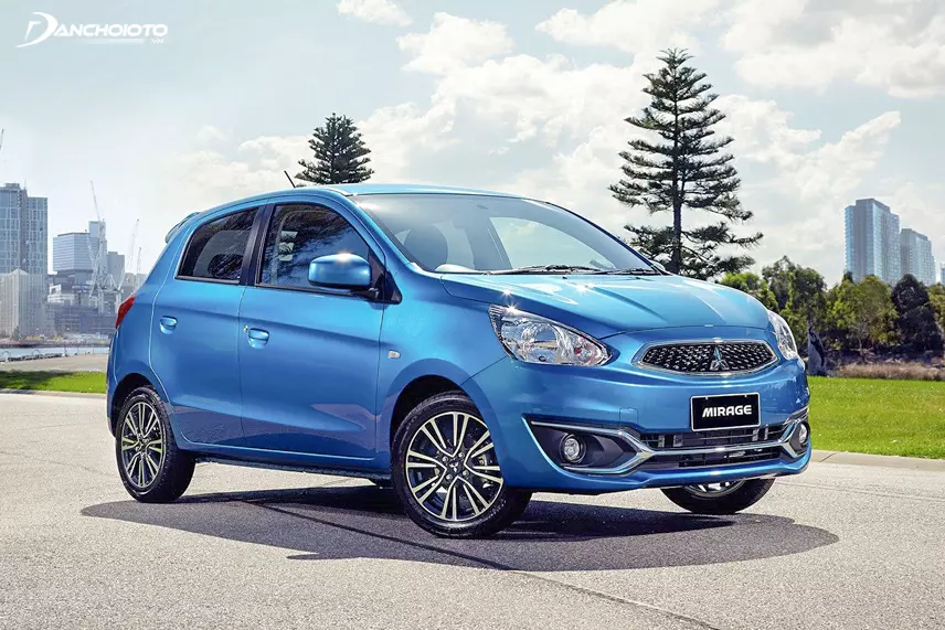 Không gian nội thất của Mitsubishi Mirage