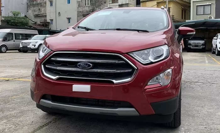 Đầu xe EcoSport Titanium