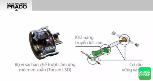 Hệ thống truyền động 4 bánh