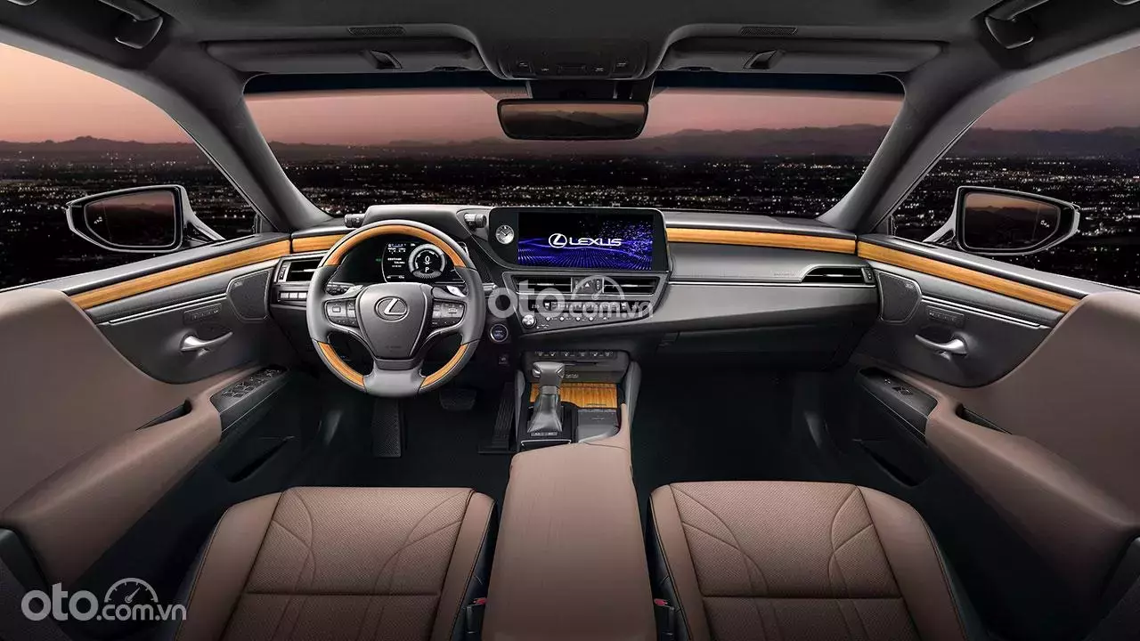 Khoang cabin Lexus ES 250.