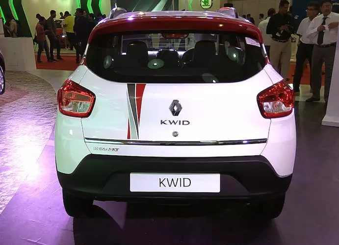 Nội thất của Kwid 'Live For More' Edition