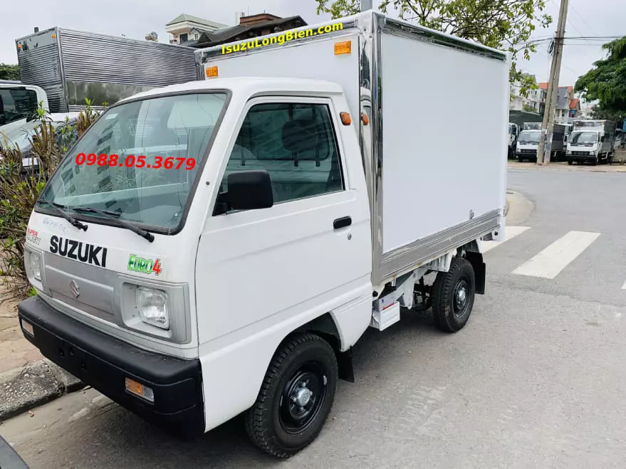 xe tai suzuki 5 ta 500kg thung kin composite