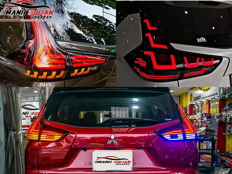 Mẫu đèn hậu độ cho Mitsubishi Xpander 2018-2021