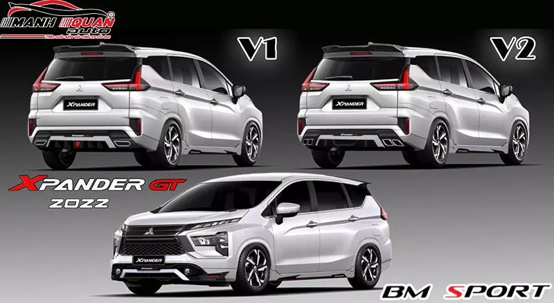 Bodykit cho Mitsubishi Xpander 2022 mẫu GT