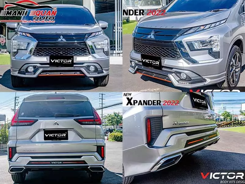 Body kit cho Xpander 2022 mẫu Victor