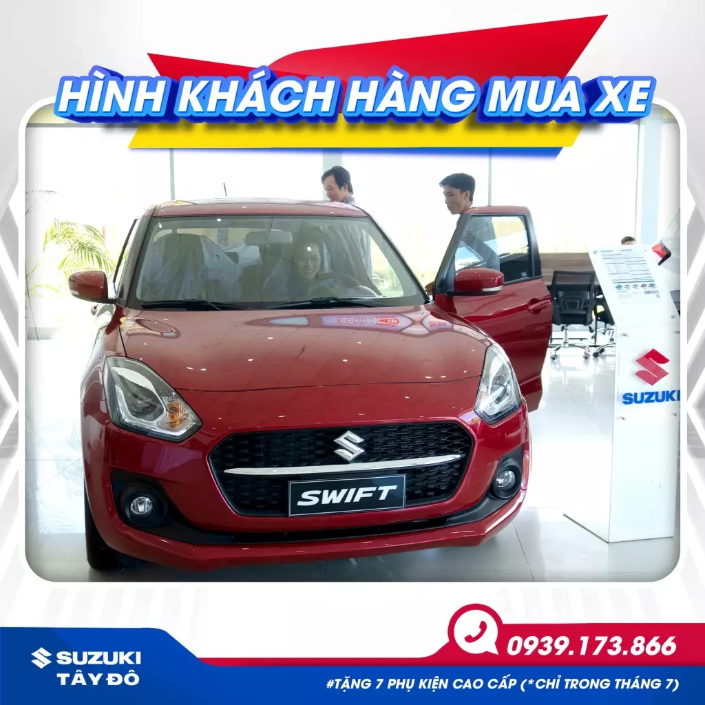 Đại lý Tây Đô cung cấp nhiều dòng xe Suzuki