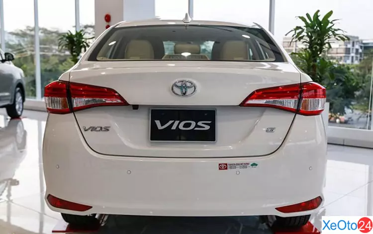 Khoang lái xe Toyota Vios 2021