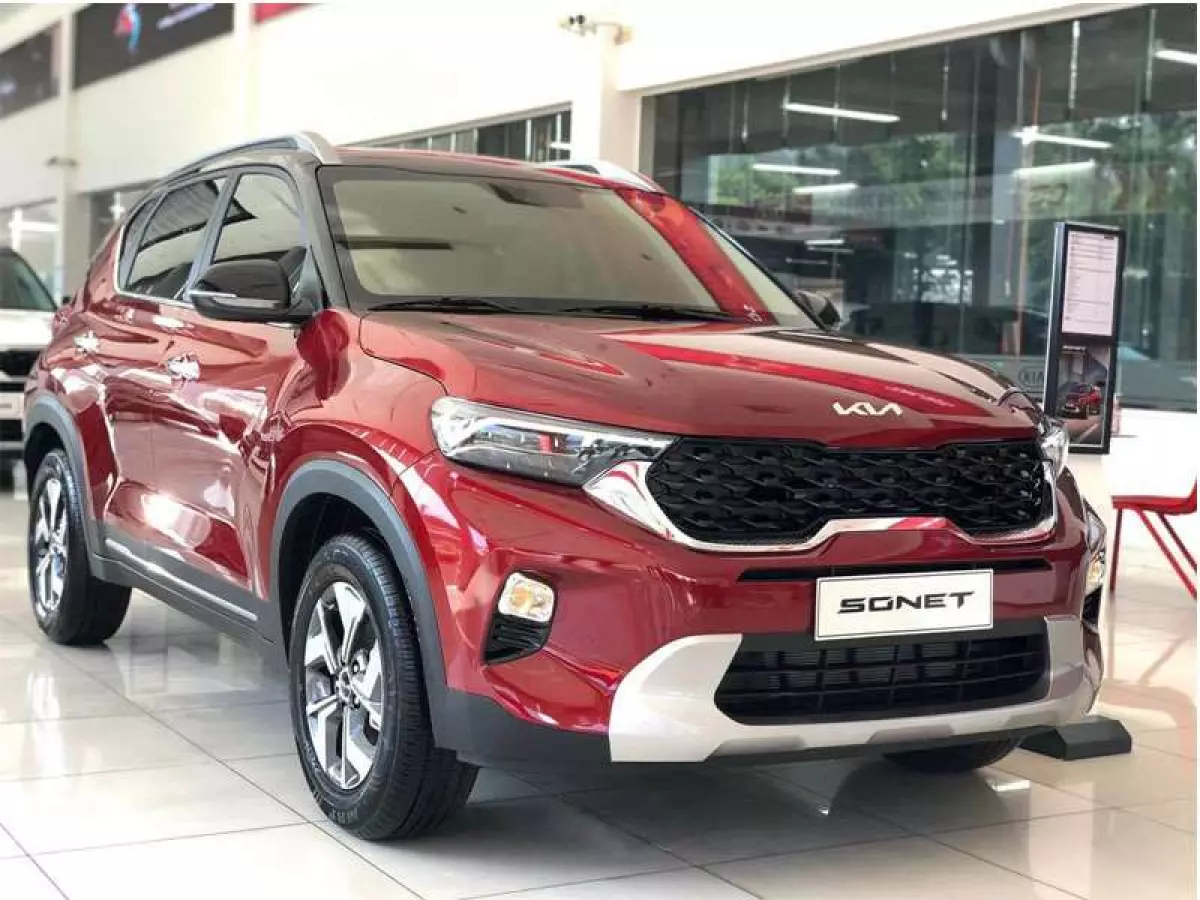 Kia Sonet Premium màu Đỏ