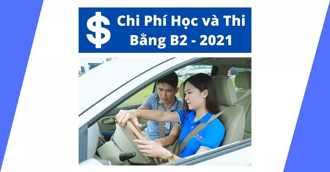 Lệ phí thi bằng lái xe A1, A2, B1, B2, C