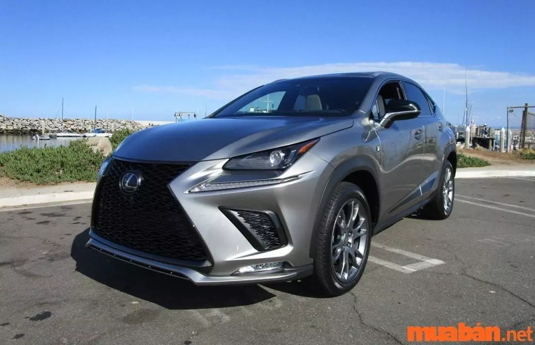 Xe Lexus NX300 cũ màu xám sang trọng