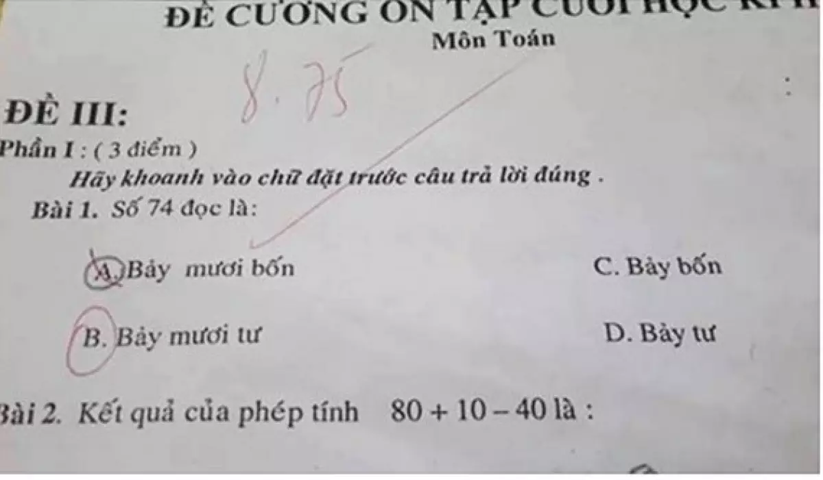 Bức ảnh được đăng trên diễn đàn của giáo viên