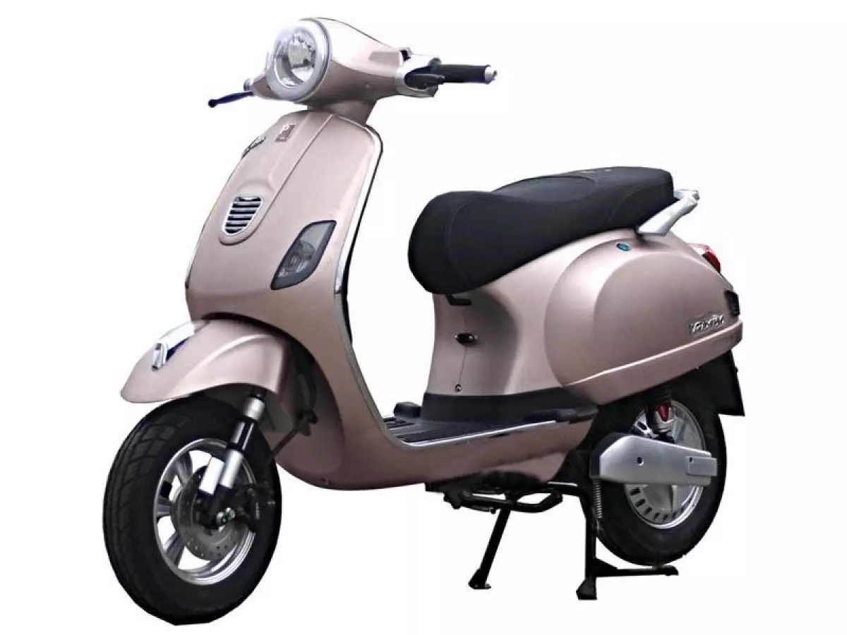 Kiểu dáng hiện đại của xe điện Vespa